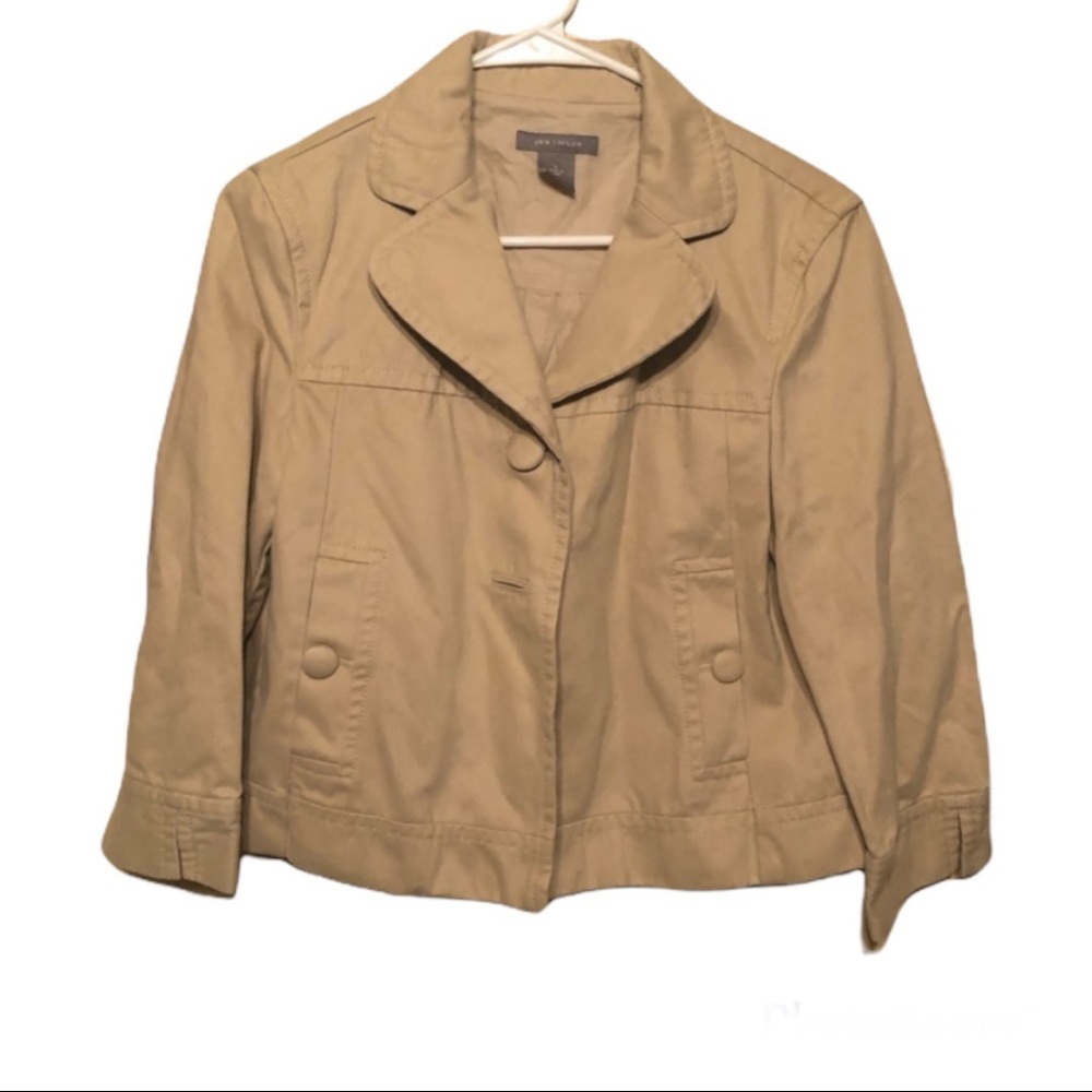 Ann Taylor Crop Jacket Size Small